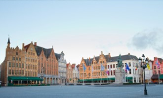 Openlucht optreden Brugge